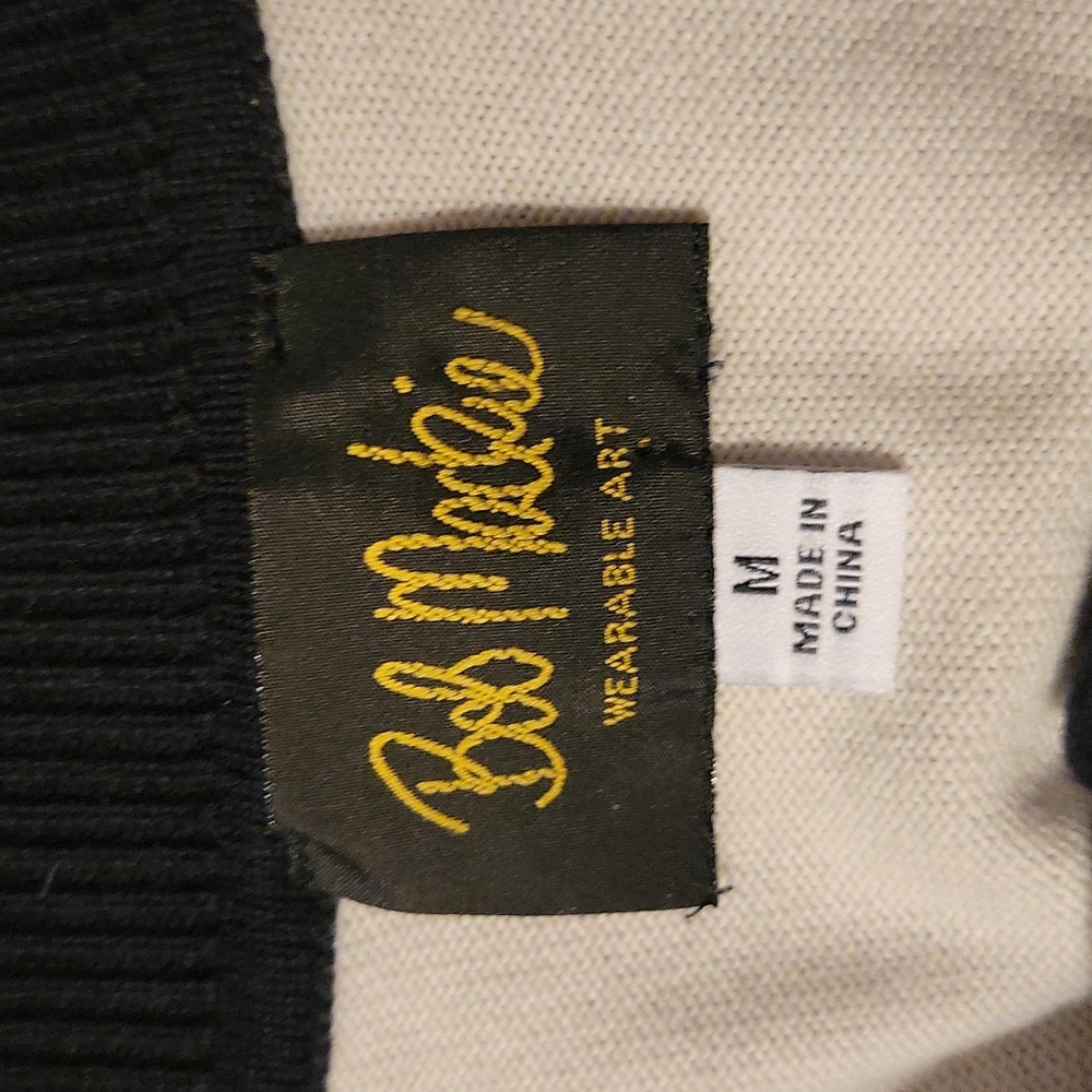 Vintage Bob Mackie Wearable Art Sweater - image 3